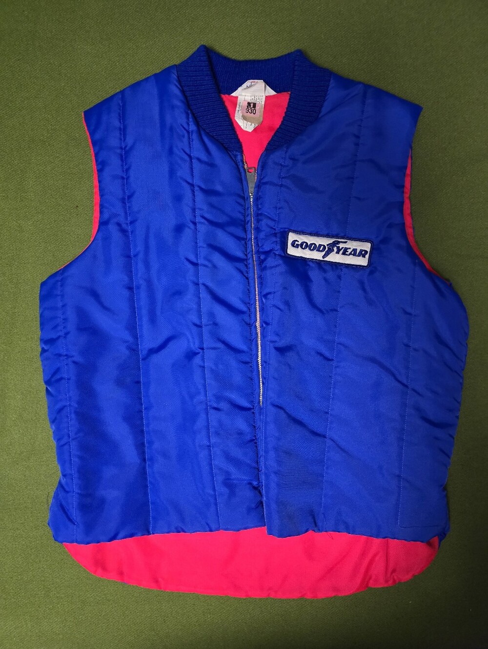 Vintage Goodyears Puffer Vest